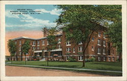 Normal School - Nelson Hall, Dormitory Postcard