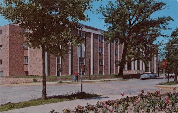 Thomson Hall at Winthrop College Rock Hill, SC Postcard