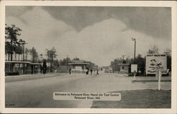 Patuxent River Naval Air Test Center - Entrance Maryland Postcard Postcard Postcard