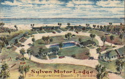 Sylven Motor Lodge, 1021 Highway A1, South Postcard