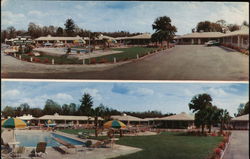 The Manger, Towne & Country Motor Lodge Savannah, GA Postcard Postcard Postcard