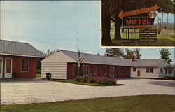 The Bartlett Pair Motel & Restaurant Childwold, NY Postcard Postcard Postcard