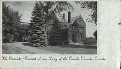 Convent of Our Lady of the Cenacle - The Grounds Toronto, ON Canada Ontario Postcard Postcard Postcard