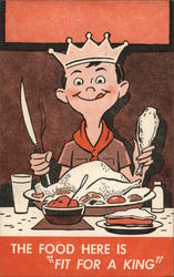 Boy Scout Eating Dinner Boy Scouts Postcard Postcard Postcard