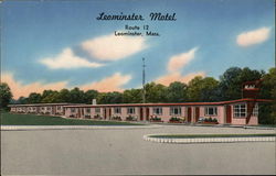 Leominster Motel Massachusetts Postcard Postcard Postcard