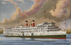 Canada Steamship Lines - S.S. "St. Lawrence" Steamers Postcard Postcard Postcard