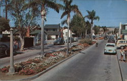 Park Avenue Looking East Balboa Island, CA Postcard Postcard Postcard