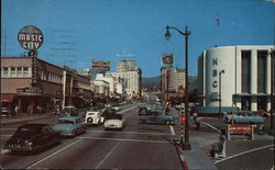 Sunset and Vine Hollywood, CA Postcard Postcard Postcard