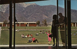 Chaffey College - Looking North to Sierra Madre Mountain Range from Student Center Alta Loma, CA Postcard Postcard Postcard