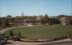 Johns Hopkins University - Milton S. Eisenhower Library and Homewood House Postcard