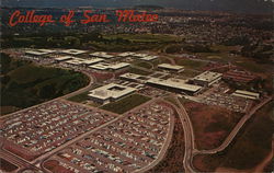 San Mateo College Postcard