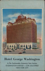 Hotel George Washington New York, NY Postcard Postcard Postcard