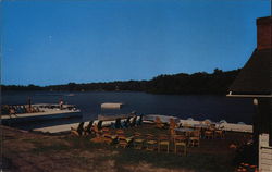 Ardsleigh Beach and Boat Basin, Lake Mahopac Postcard