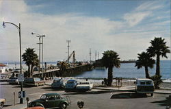 Entrance to Municipal Wharf - Fine Seafoods and Specialty Shops Santa Cruz, CA Postcard Postcard Postcard