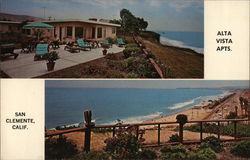 Alta Vista Apartments Postcard