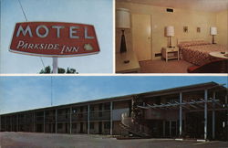 Parkside Inn Motel Postcard