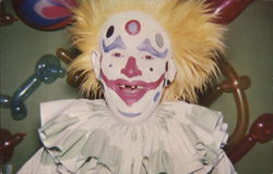 Bubbles the Clown Postcard