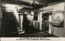 Oak Entrance Hall of the Guild Inn - The Guild of All Arts Scarborough, ON Canada Ontario Postcard Postcard Postcard