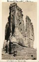 Huge Rock Formation Named "Organ Rock" Postcard