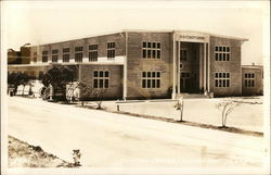 Two-Story U. S. Coast Guard Building Postcard