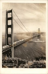 Golden Gate Bridge Postcard