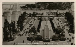 Court of the Moon 1939 San Francisco Exposition Postcard Postcard Postcard