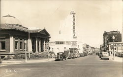 F Street, Eureka Theater California Postcard Postcard Postcard