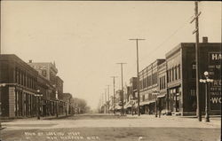 Main Street, Looking West New Hampton, IA Postcard Postcard Postcard