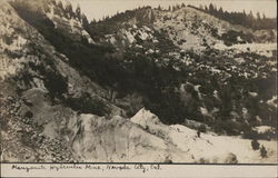 Morganite Hydraulic Mine Nevada City, CA Postcard Postcard Postcard