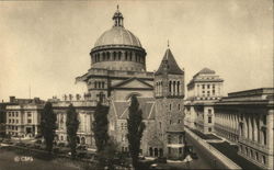 The First Church of Christ, Scientist and the New Publishing House - General View Boston, MA Postcard Postcard Postcard