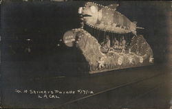 Shriners Parade Los Angeles, CA Postcard Postcard Postcard