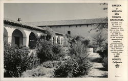 Mission San Miguel Archangel - Garden California Postcard Postcard Postcard