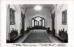 Ontario Ladies College - Entrance Hall Whitby, ON Canada Postcard Postcard Postcard