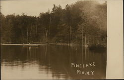 Pine Lake Rio, NY Postcard Postcard Postcard