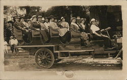 Observation Car of Salt Lake Tourists Cars Postcard Postcard Postcard