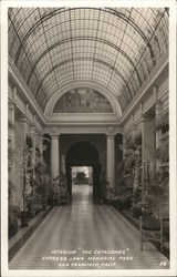 Cypress Lawn Memorial Park - The Catacombs San Francisco, CA Postcard Postcard Postcard