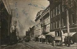 Street Scene Mansfield, OH Postcard Postcard Postcard