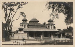 Ornate Multi-Level Structure Postcard