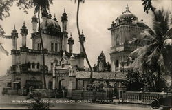 Mohammedan Mosque, Cinnamon Gardens Postcard