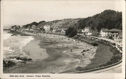 Playa Amarilla, Concon Postcard