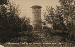 Observation Tower on Mt. Prospect Lancaster, NH Postcard Postcard Postcard