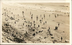 78th Brigade Swimming, Camp Kearny Postcard