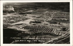 Main Garrison Looking South, 1878 Fort Ord, CA Postcard Postcard Postcard