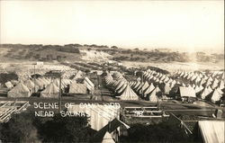 Scene of Camp Ord Postcard