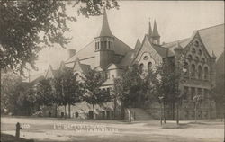 First Baptist Church Postcard