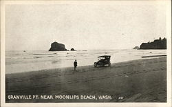 Granville Point, Moonlips Beach Taholah, WA Postcard Postcard Postcard