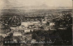 Bird's Eye View of City Postcard