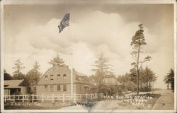 Life Saving Station Postcard