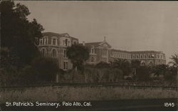 St. Patrick's Seminary Palo Alto, CA Postcard Postcard Postcard