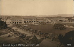 General View of Stanford University Palo Alto, CA Postcard Postcard Postcard